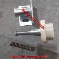Roda nylon / nilon / roda lift barang unp 65 / roda cargo lift unp 65