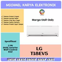 AC LG Dual Inverter 2 PK T18EV5 Pengganti T19EV4 2PK Watt Control