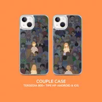 Custom Case Cute Couple All Type Hp Bahan Softcase Silicon 16