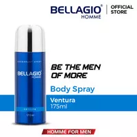 Bellagio Deodorant Spray Ventura (Blue, 175ml)