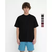 Kaos Unisex Erigo T-Shirt Oversize Pocket Series Dark Color