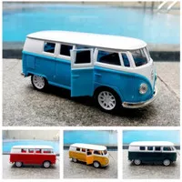 Diecast Mobil VW Combi Alloy - Miniatur Mobilan Koleksi Anak Dewasa