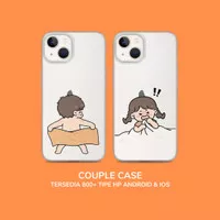 Custom Case Cute Couple All Type Hp Bahan Softcase Silicon 21