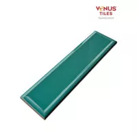 Keramik Dinding Dapur Venus Takko Mid Tosca Glossy Edge 75x300 Mm