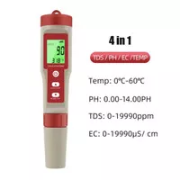 PH TDS EC TEMP Meter Water Quality Tester 4 in 1 Function EZ-9908