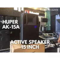 SPEAKER AKTIF HUPER AK15-A JUAL SPEAKER KOTA SURABAYA