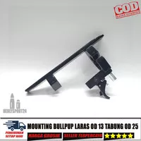 MOUNTING BULLPUP LARAS OD 13 TABUNG OD 25 POMPA SAMPING BULLPUP HITAM