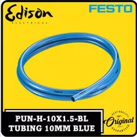 FESTO Plastic Selang Plastik Biru Tubing 10mm Blue PUN PUN-H-10X1,5-BL