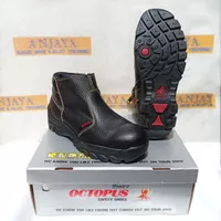 OCTOPUS OX 509 Safety Shoes / Sepatu Kerja / Sepatu Kulit HITAM