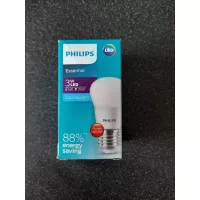 PHILIPS ESSENTIAL LED Bulb 3W 5W 7W 9W 11W 13Watt E27 6500K Putih