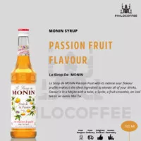 Monin Syrup Passion Fruit 700ml | Sirup Markisa Monin (KHUSUS GOJEK)