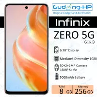 Infinix Zero 5G 2023 8/256 GB Garansi Resmi