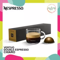 Capsule Nespresso Vertuo Double Espresso Chiaro - Dark Roast Coffee