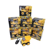 Mobil Bongkar Pasang Building Block DIY Series Assembling Truck 976-54