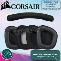 Earpad Earcup Ear Pad Cup Cushion Bantalan Busa Corsair Void Pro RGB