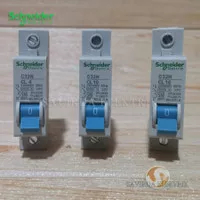 MCB SCHNEIDER 1 PHASE PIN BIRU 2A 4A 6A 10A 16A 20A 25A 32A