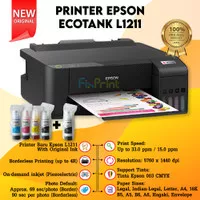 Printer L1110 L 1110 Eco Tank Ink Tank Printer Epson Garansi Resmi