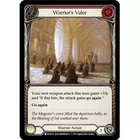 Warrior's Valor [R] - Welcome to Rathe - Flesh and Blood TCG