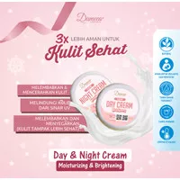Cream Wajah Organik Kefir Skincare Pagi SPF 25 & Malam Glowing Jerawat