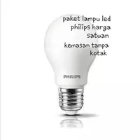 Paket Philip Philips Lampu LED 6.5 Watt 4 IN 1/Lampu LED 1 Paket ISI 4