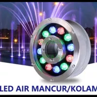 lampu kolam air mancur rgb 12watt lampu air mancur kolam rgb 12w 12 w