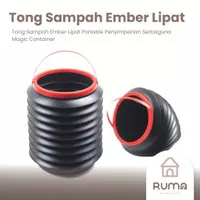 Tong Sampah Ember Lipat Portable Penyimpanan Serbaguna Magic Container