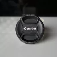 Tutup depan Lensa / Front cap Lens Canon 49mm 52mm 77mm