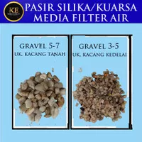 Pasir Silika Silica 1 kg / Pasir Kuarsa Kwarsa / Media filter air 1 kg