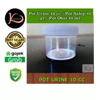 Pot Urine 10 cc / Pot Kapsul 10 gr / Pot Salep 10 gr