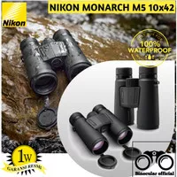 Teropong binocular Nikon monarch M5 10x42 binocular nikon waterproof