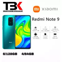 Redmi Note 9 Ram 4/64 GB - 6/128 GB Second