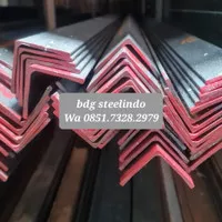 Siku 5x5 merah/ besi siku 5x5