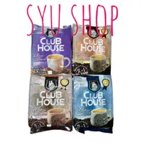 shake club house white coffee original hazelnut no sugar choco drink