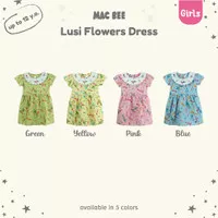 MacBee Baju Anak Perempuan Dress Anak Princess Collection Lusi Flowers