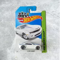 Hotwheels 14 Copo Camaro White / Hot wheels Copo Camaro Putih Original