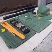 baju PDL linmas satu set/seragam linmas legnkap/perlengkapan hansip