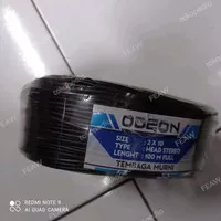 kabel head stereo 100m odeon hitam