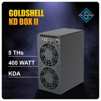 GOLDSHELL KD BOX 2 (DUA) 5 TH/s ASIC MINING CRYPTO MINER