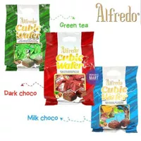 Alfredo cubic wafer 250gram Dark chocolate Matcha Milk chocolate