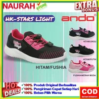 SEPATU ANDO HK & BEAR ORIGINAL SNEAKERS SLIP ON ANAK KUALITAS IMPORT