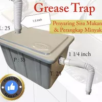 Grease Trap/penjebak minyak/sink dapur bebas mampet