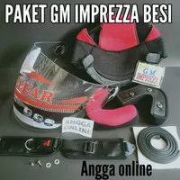 Busa Helm GM IMPREZZA, Kaca Helm GM IMPREZZA, LIS KARET, TALI HELM