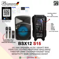 Portable Wireless Amplifier BSX12S15