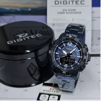 digitec Jam Tangan Pria Analog digital Digitec DA-2131R stainless