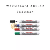 Spidol Papan Tulis Whiteboard ABG-12 - Snowman White Board Marker