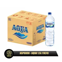 AQUA Botol 1500ml - Aqua Botol Air Mineral - Aqua 1500ml Dus - AQUA