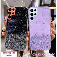 Samsung S23 Plus Softcase Casing Cover Glitter Blink Jelly Silikon