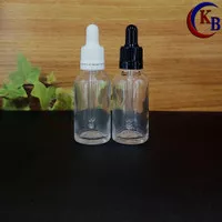 BOTOL PIPET 30 ML / BOTOL KACA SERUM 30ML CLEAR / BOTOL TETES 30 ML