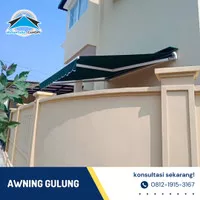 Awning Gulung - Canopy Kain Awning Jakarta - Manual