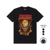 Kaos Band Kreator Baju Distro Musik Metal T-Shirt Pria Dan Wanita